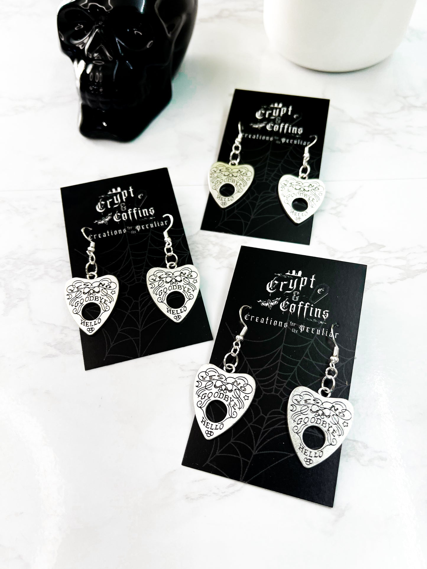 Goodbye Hello | Planchette Dangle Earrings