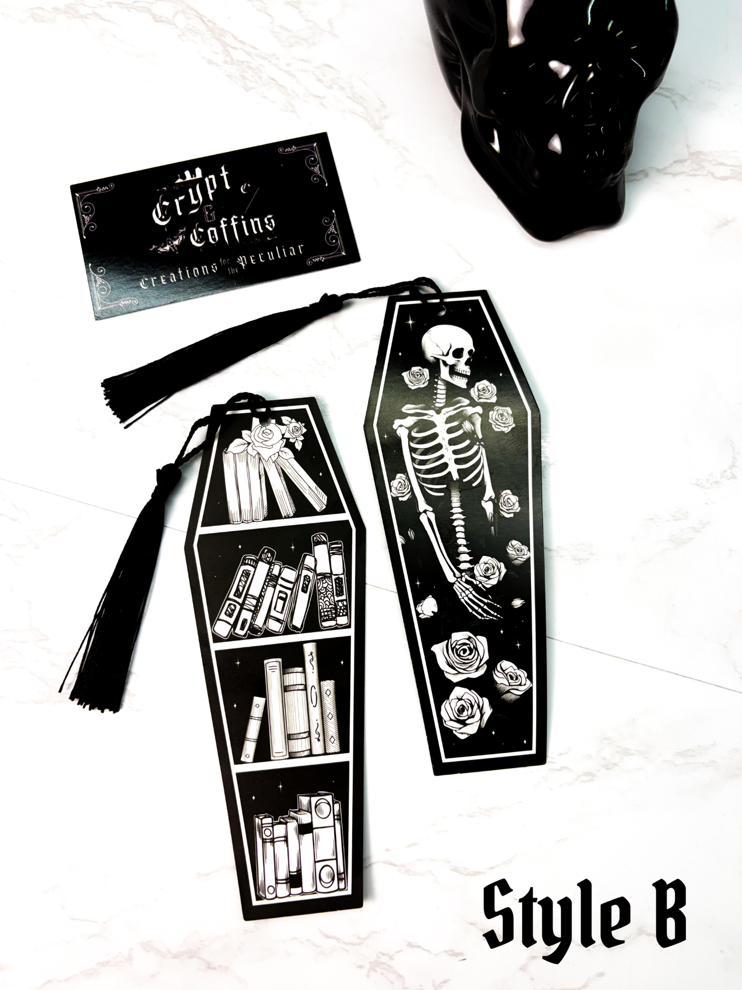 Coffin Bookmarks | 11 Designs - Bookmark