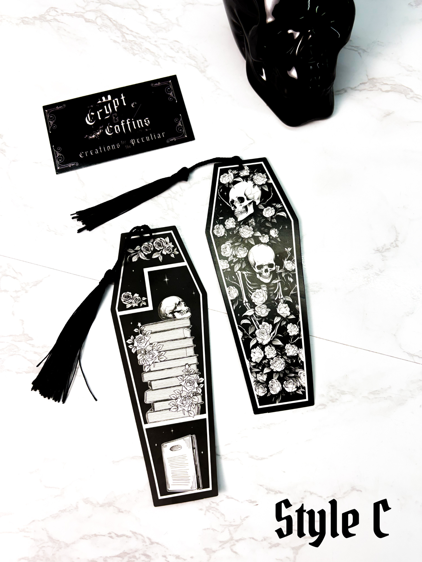Coffin Bookmarks | 11 Designs - Bookmark