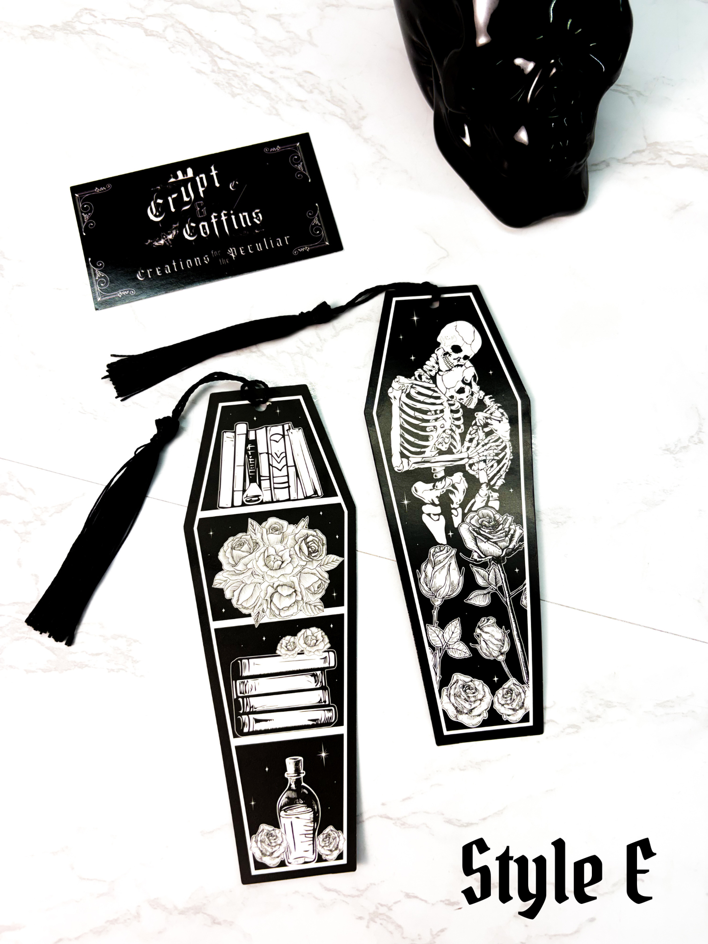 Coffin Bookmarks | 11 Designs - Bookmark
