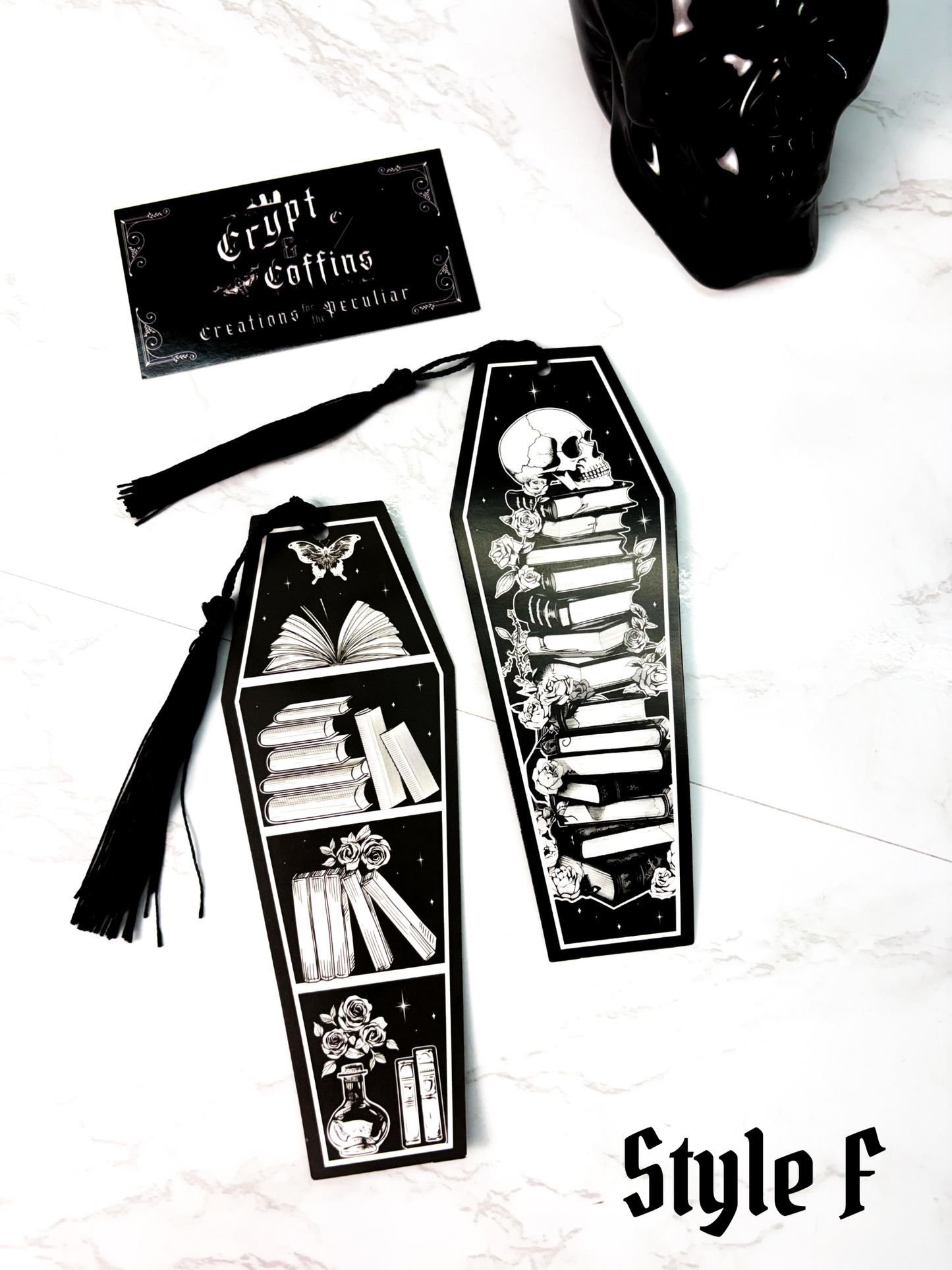 Coffin Bookmarks | 11 Designs - Bookmark