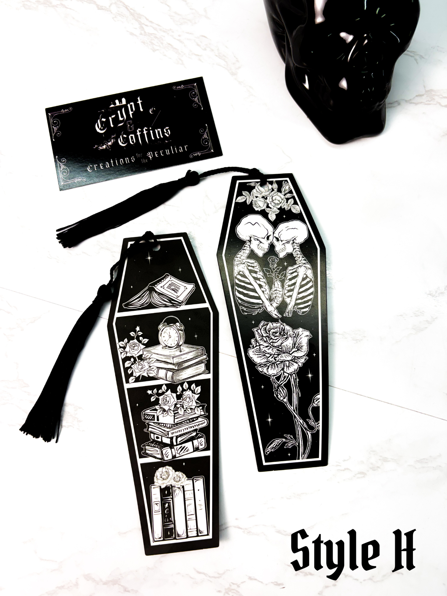 Coffin Bookmarks | 11 Designs - Bookmark