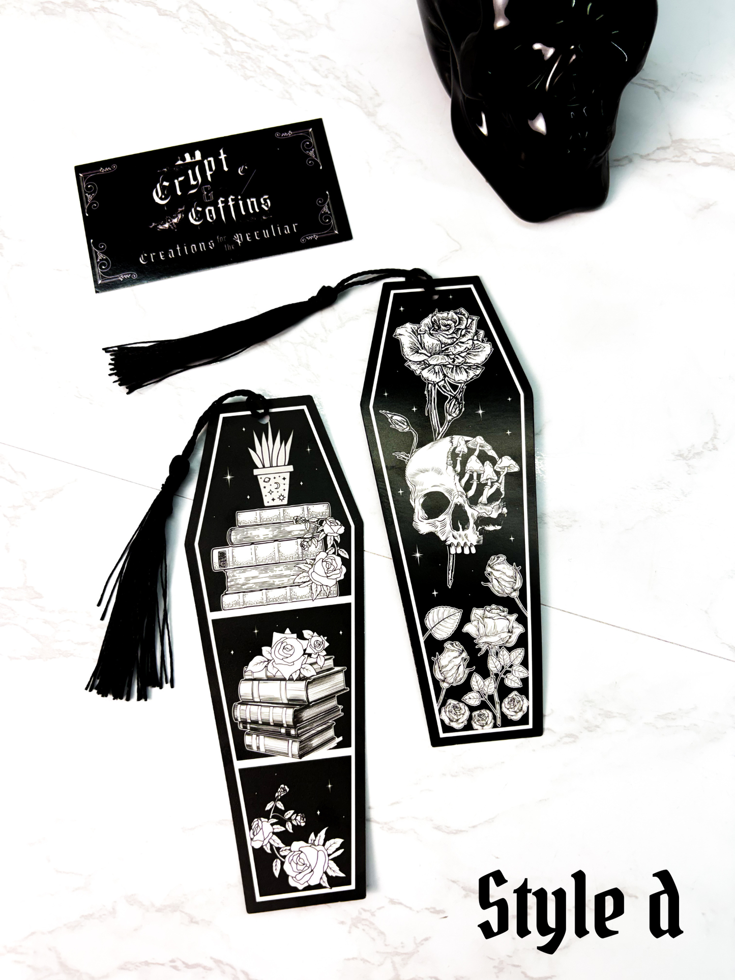 Coffin Bookmarks | 11 Designs - Bookmark
