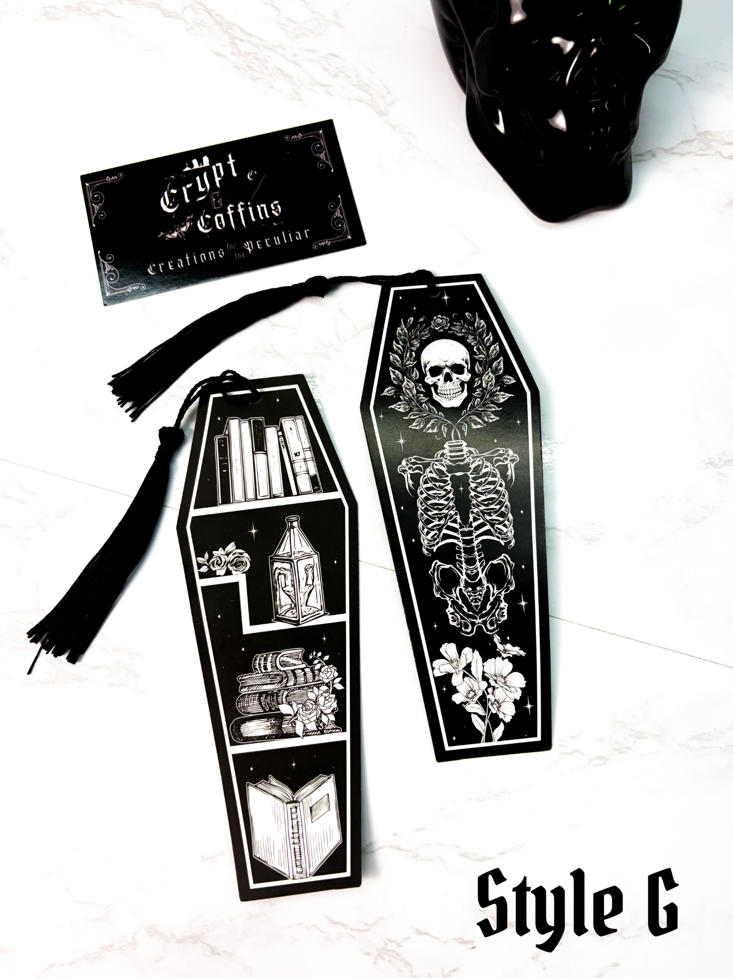 Coffin Bookmarks | 11 Designs - Bookmark