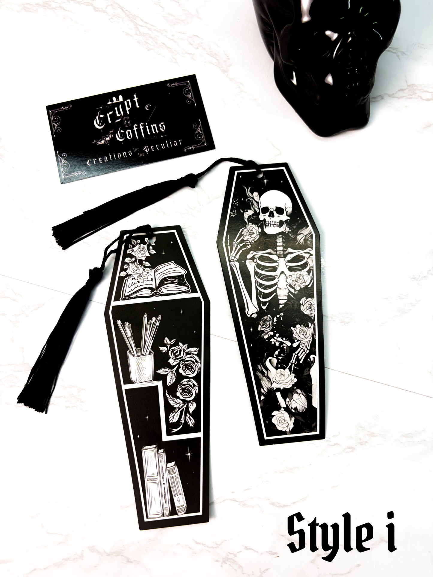 Coffin Bookmarks | 11 Designs - Bookmark