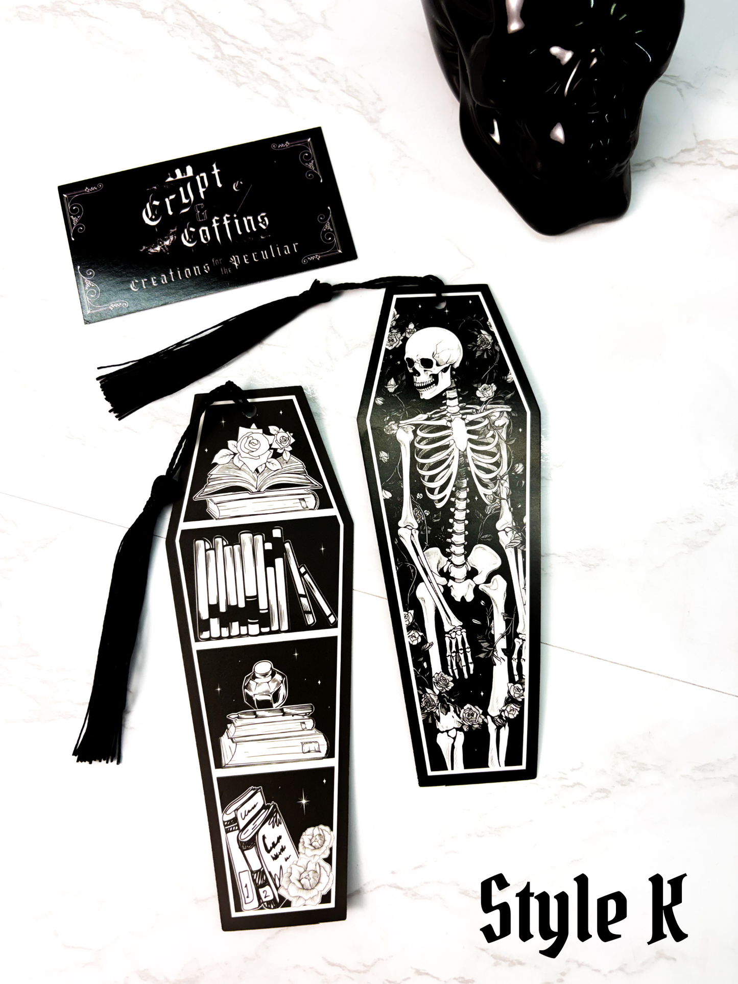Coffin Bookmarks | 11 Designs - Bookmark