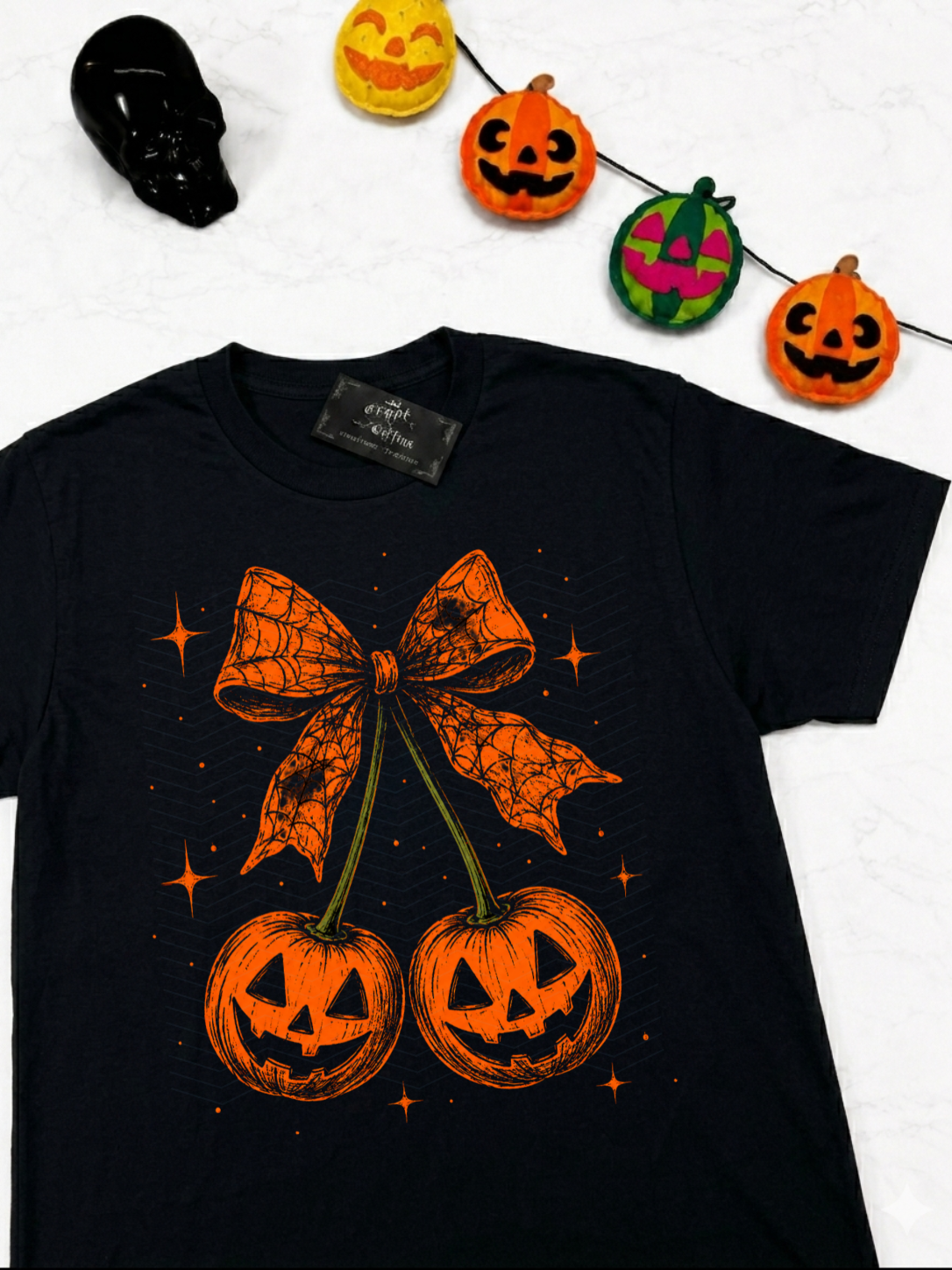 Cherry Pumpkins | Black T-Shirt or Tank