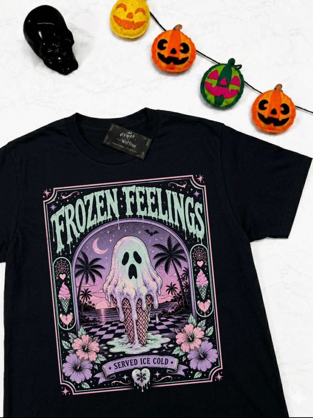 Frozen Feelings | Black T-Shirt or Tank
