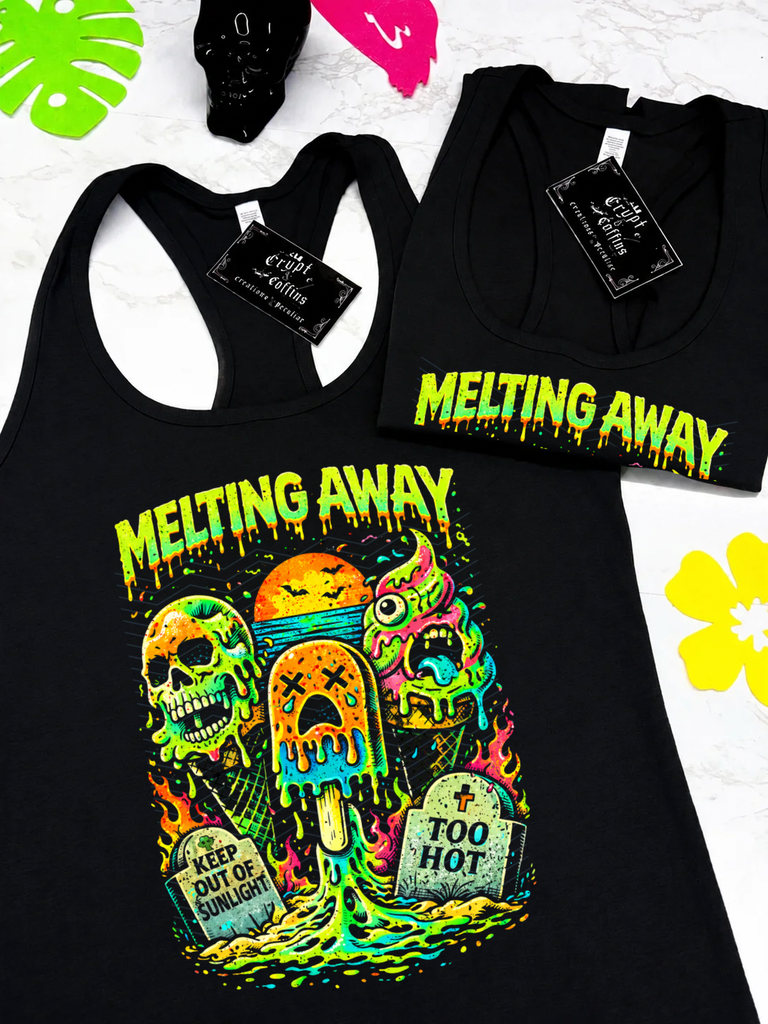 Melting Away | Black T-Shirt or Tank