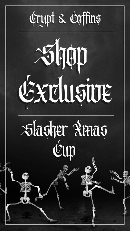 Shop Exclusive - Slasher Xmas | 16 oz. Hot + Cold Glass Cup