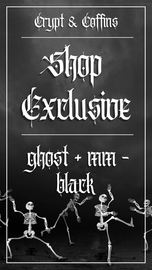 Ghost + MM | Black T-Shirt or Tank