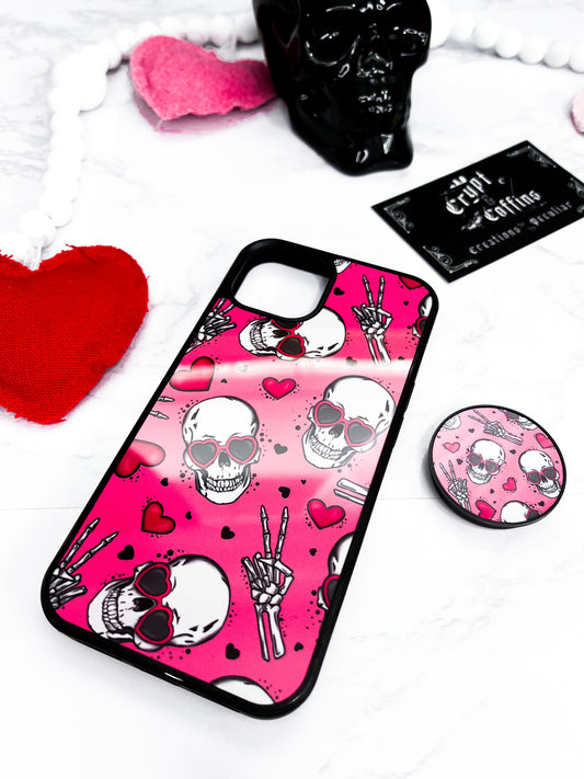 V-Day Skulls | iPhone Protective Case