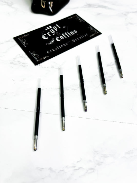 Black Ink | Beaded Pen Refill