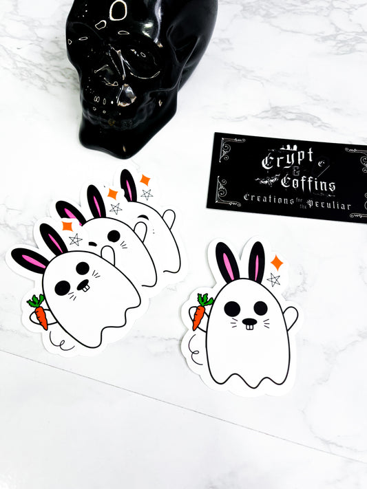 Bunny Ghostie | Easter-ween Stickers