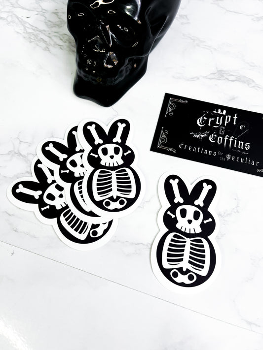 Goth Bunny | Easter-ween Stickers