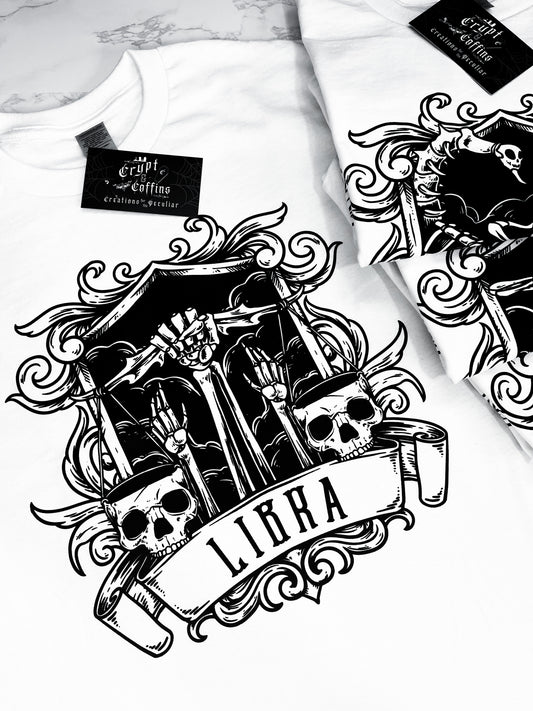 Libra | White T-Shirt