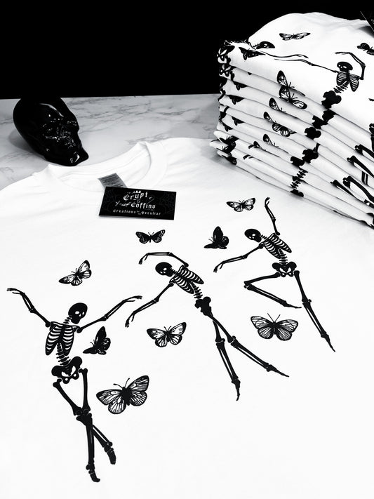 Ballerina Bones | White T-Shirt