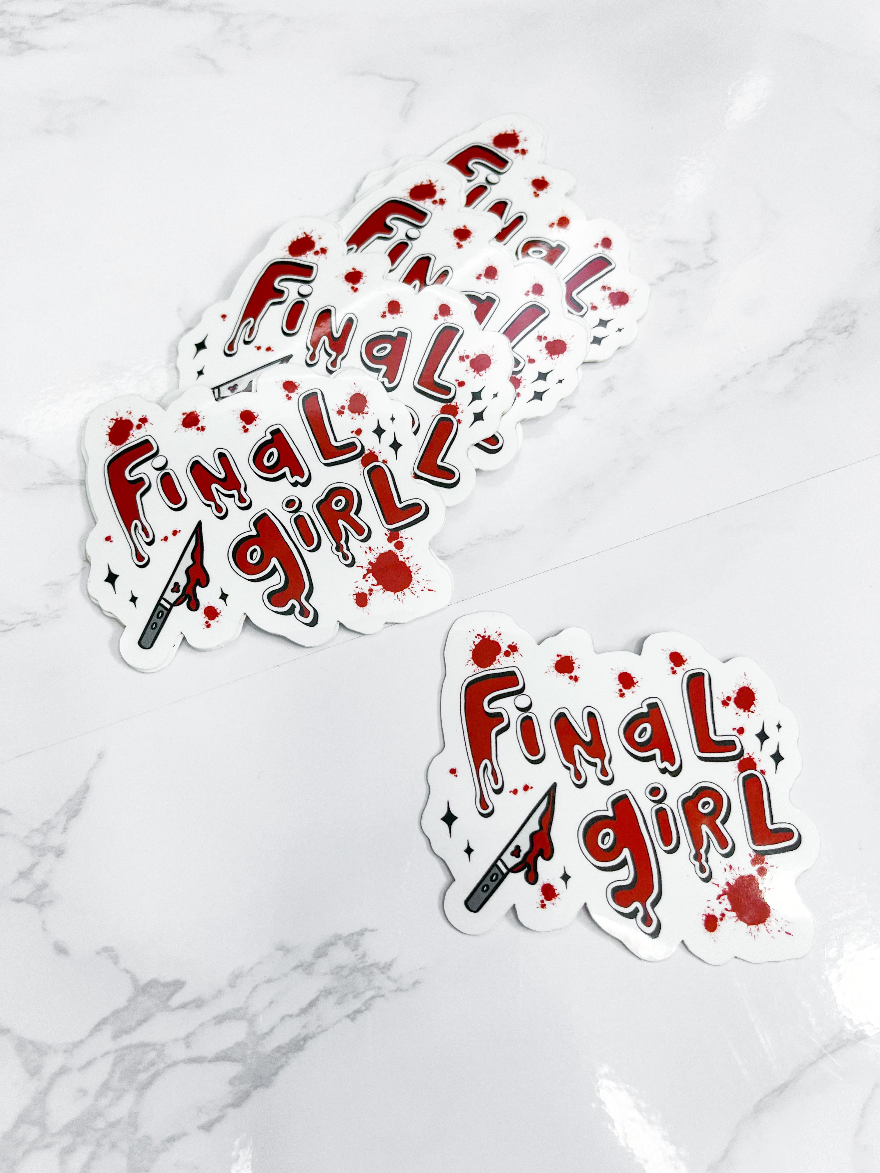 Final Girl | Stickers – Crypt and Coffins