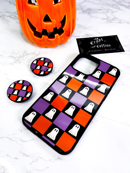 Checkered Ghosts | iPhone Protective Case