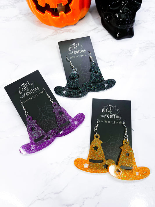 Witch Hat | Spooky Halloween Earrings