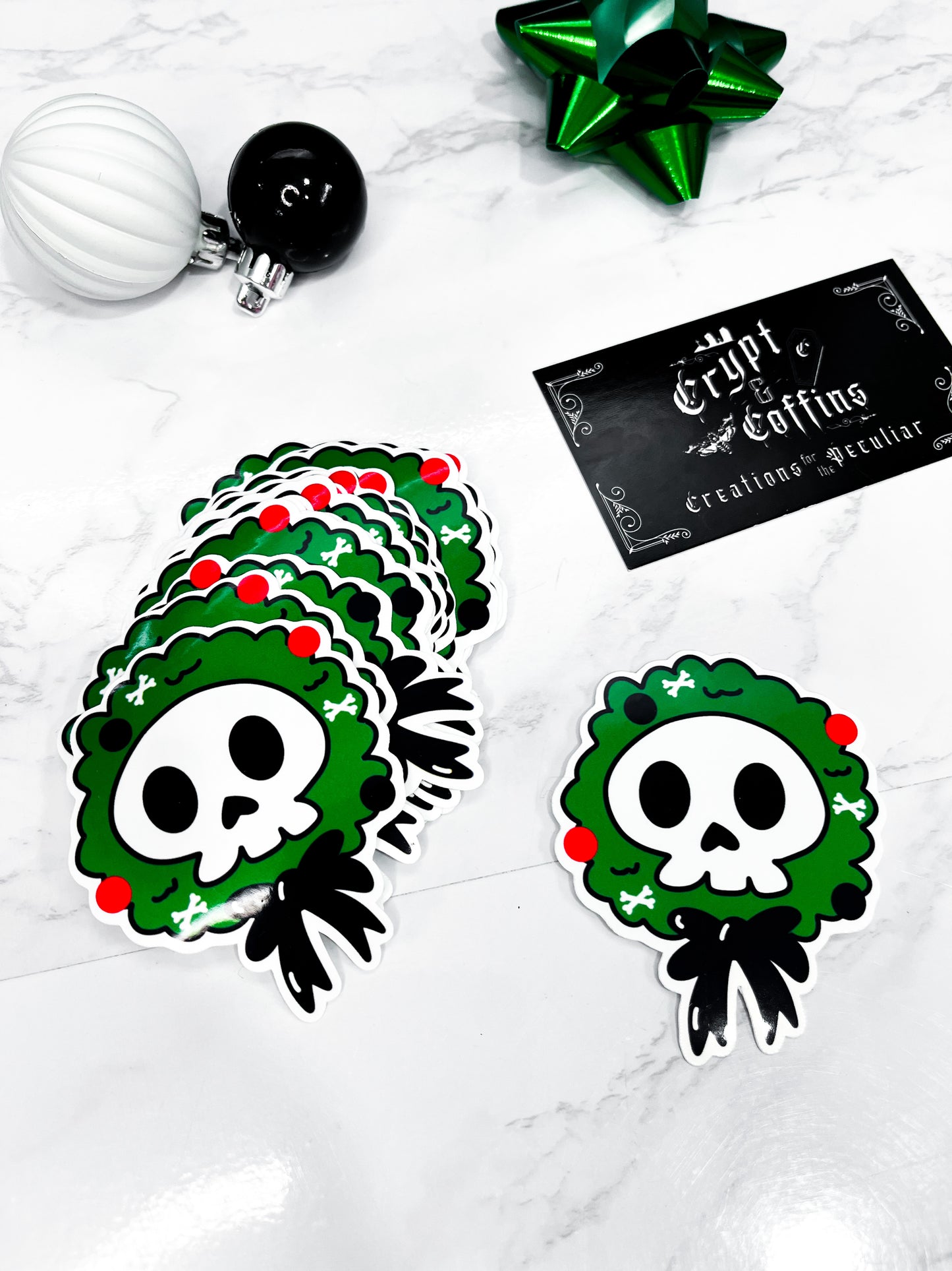 Haunted Wreath | Creepmas Stickers