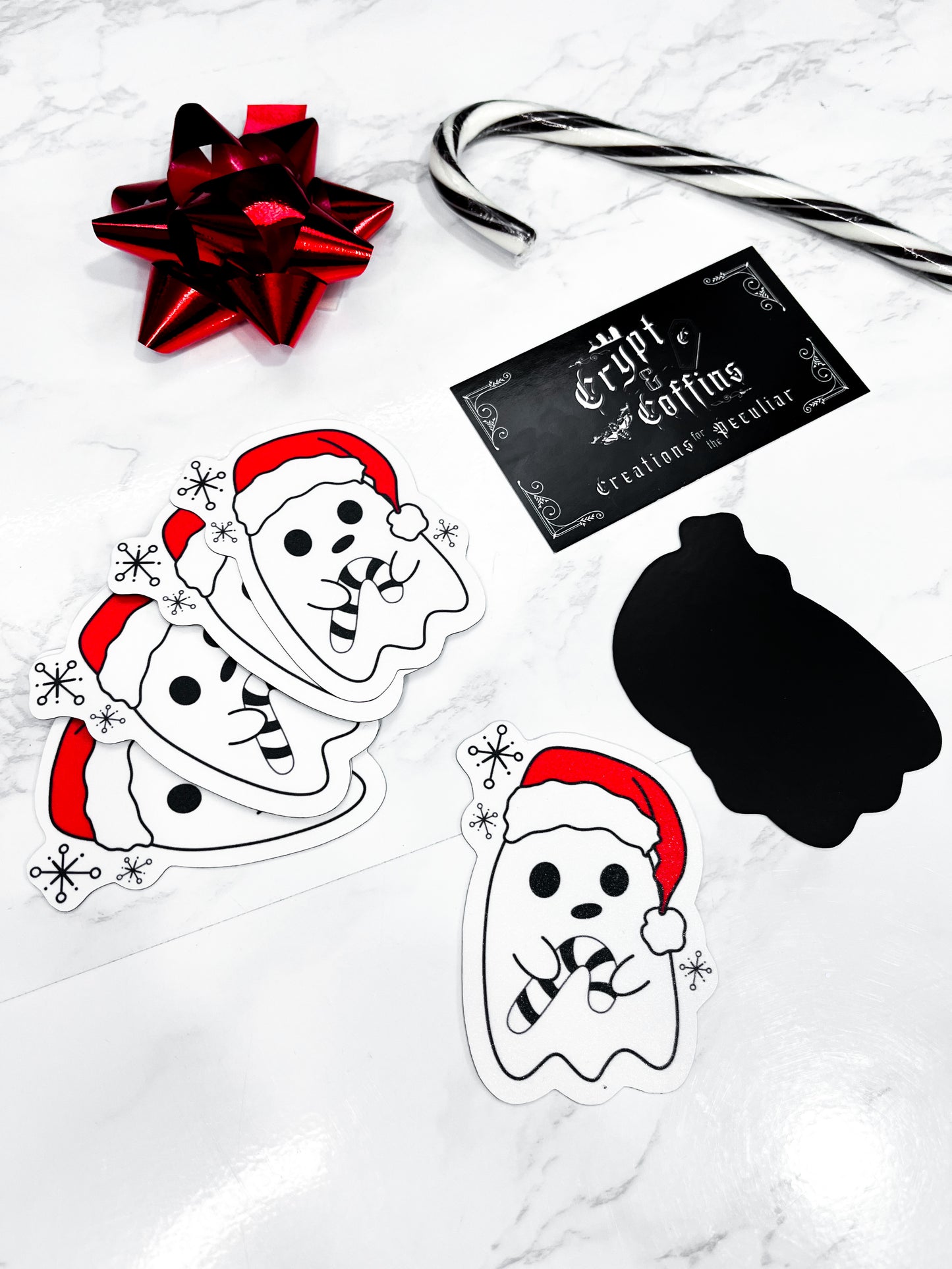 Holiday Ghostie | Refrigerator Magnet