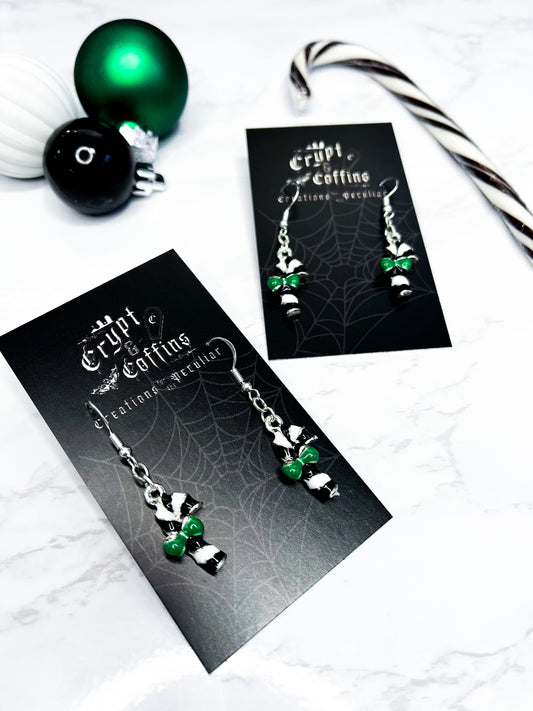 Creepmas Canes | Dangle Earrings